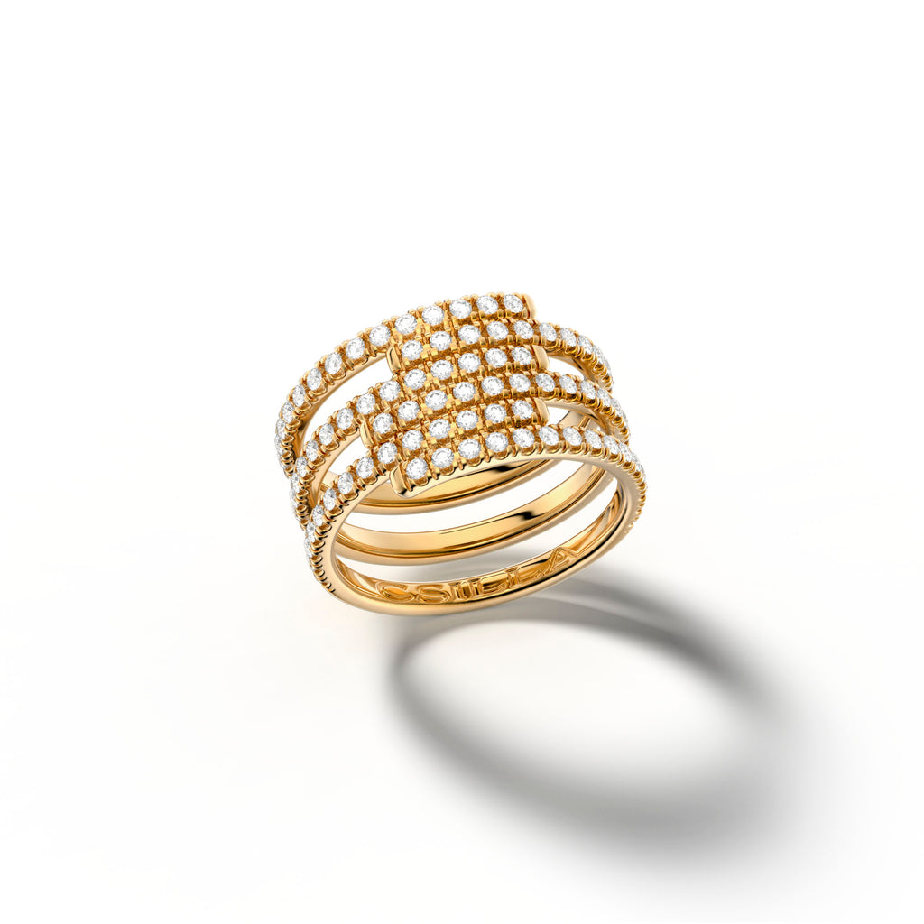 Issimo - White Gold Diamond Ring No. 3