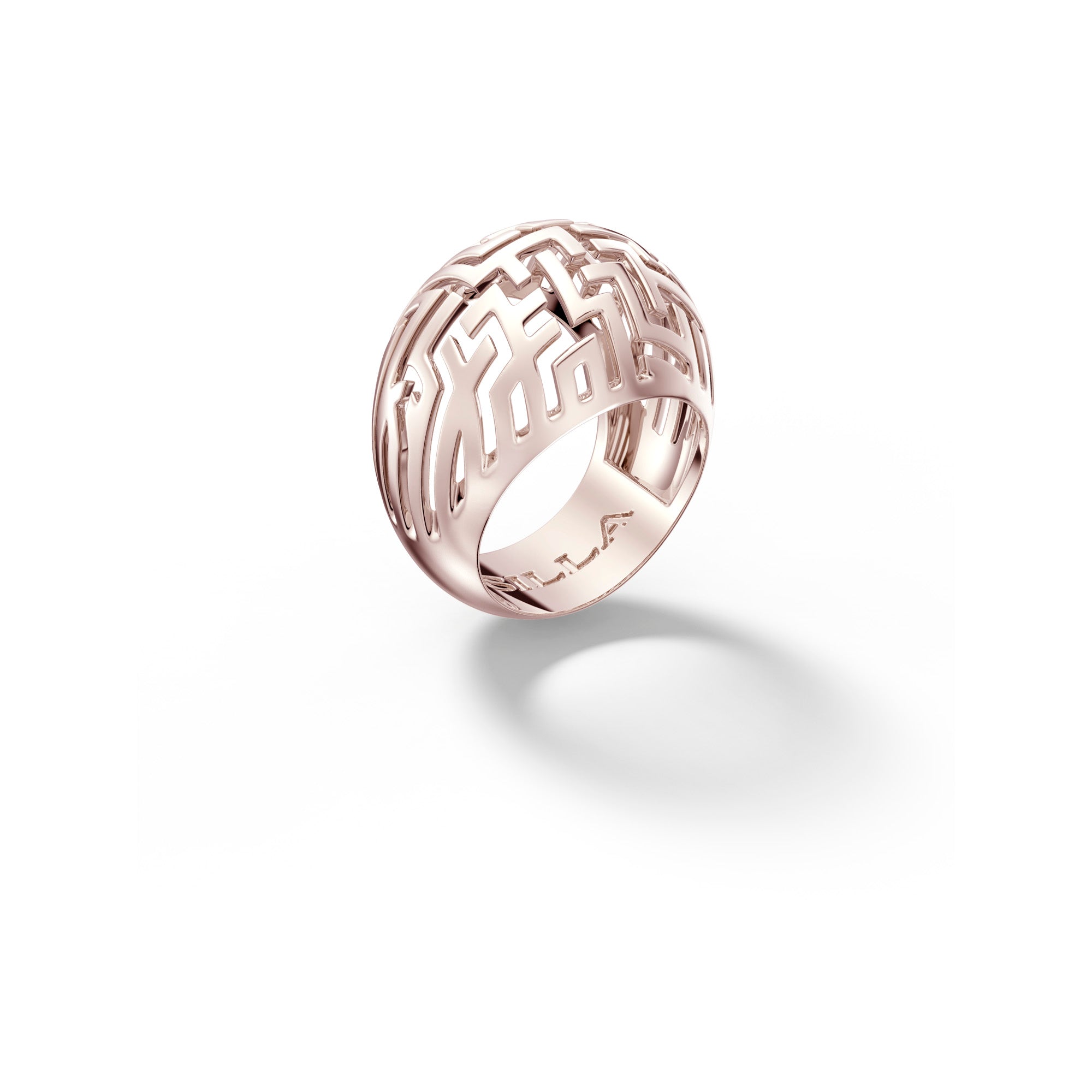 'A-Māz-Me' Dome - Rose Gold Ring