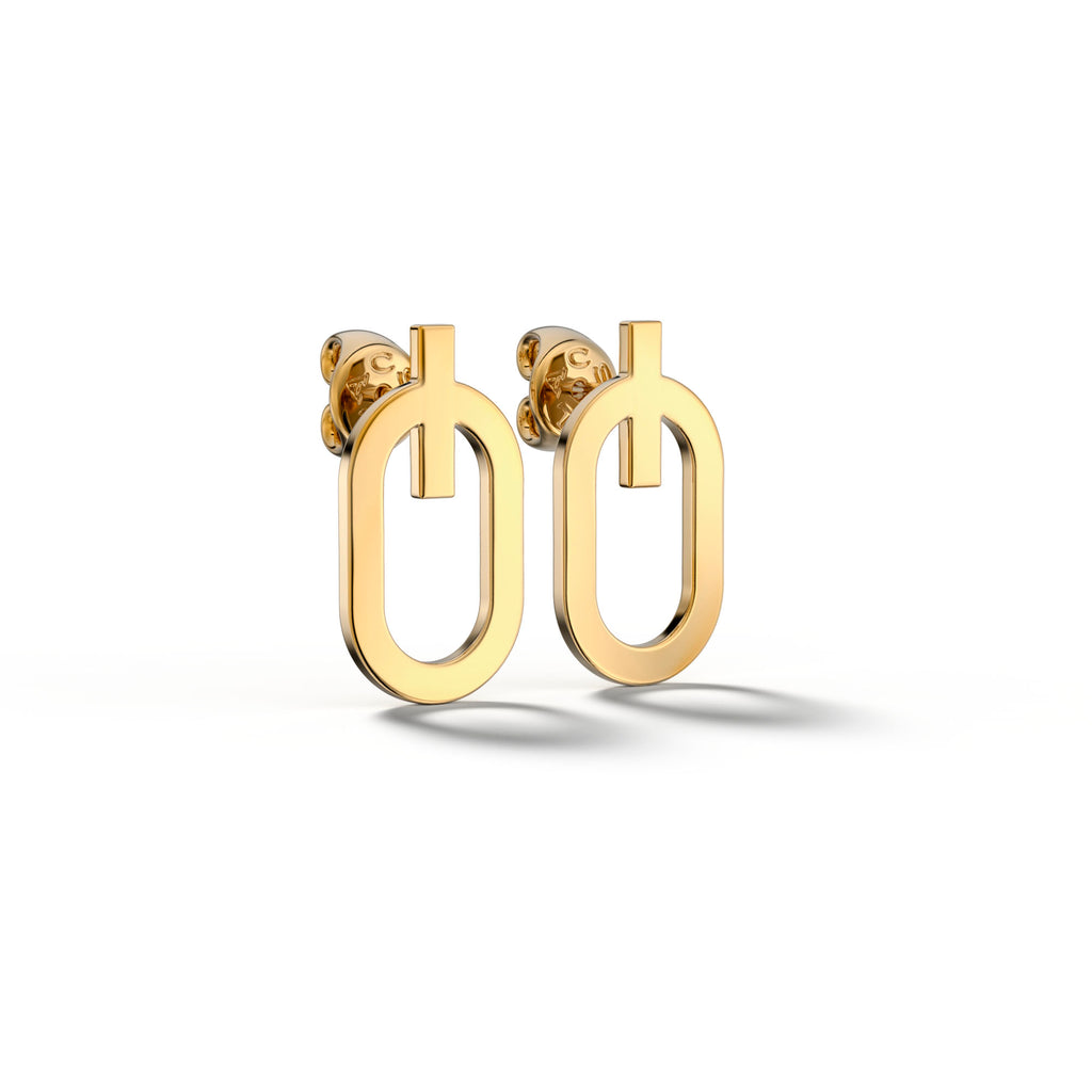Me&I - Yellow Gold Earring Small