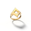 Csillag Ice - Yellow Gold 18K Ring - Csilla Jewelry