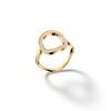 Me&I Imperfect Yellow Gold Diamond Ring - Csilla Jewelry