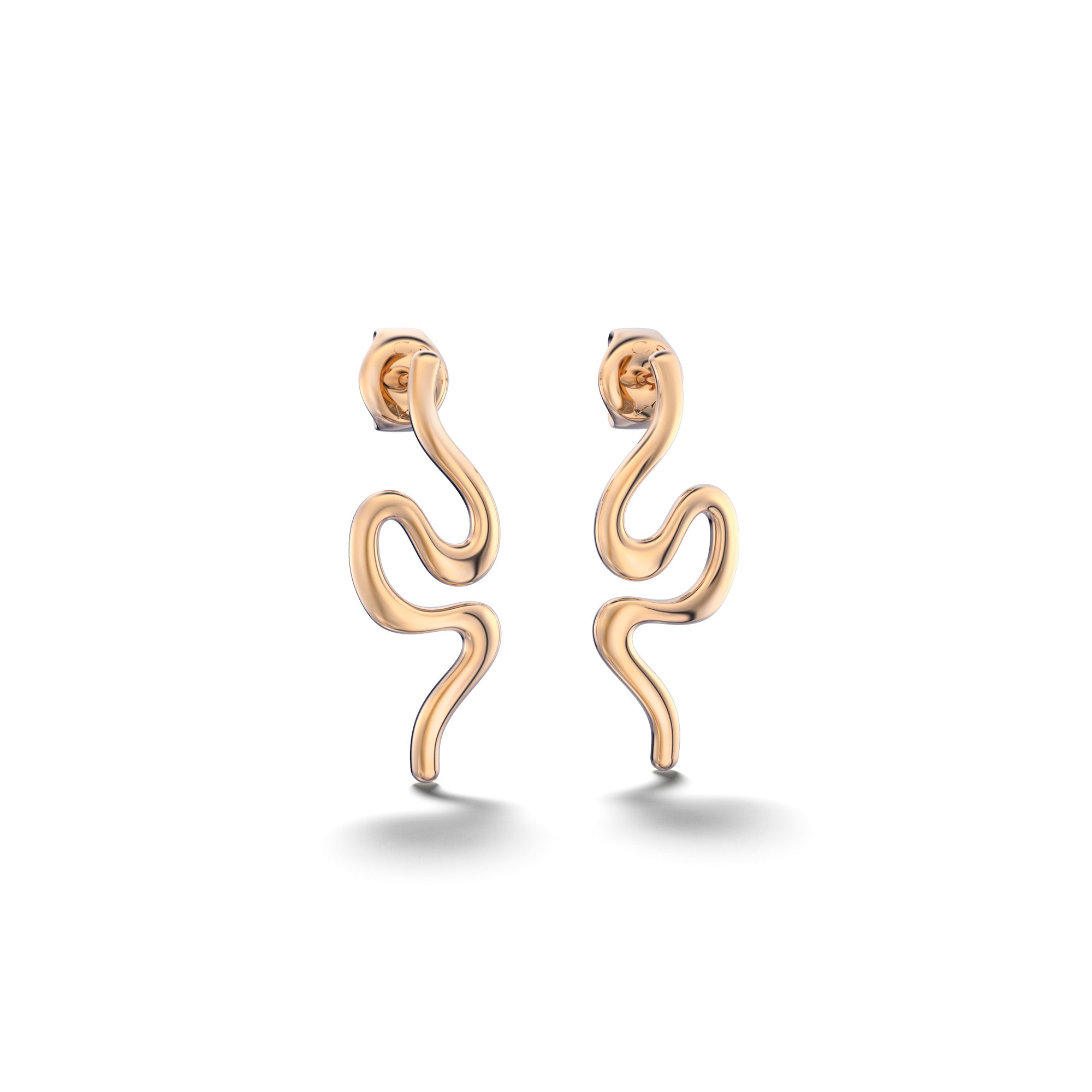 Uniq Lady - 18k White Gold Earring
